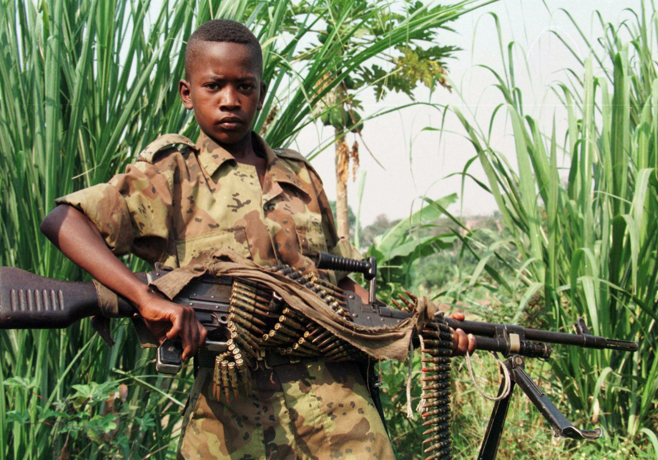 Uganda child soldier