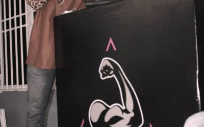 Congolese Humorous Poet Yekima Bel art