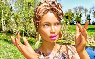 English Girl Joins Congolese Models