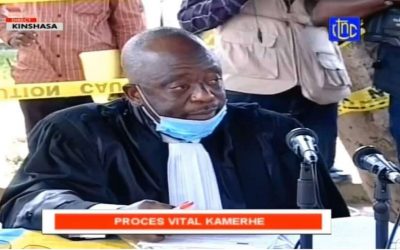 JUDGE RAPHAËL YANYI, PRESIDING OVER THE VITAL KAMERHE CASE IS DEAD