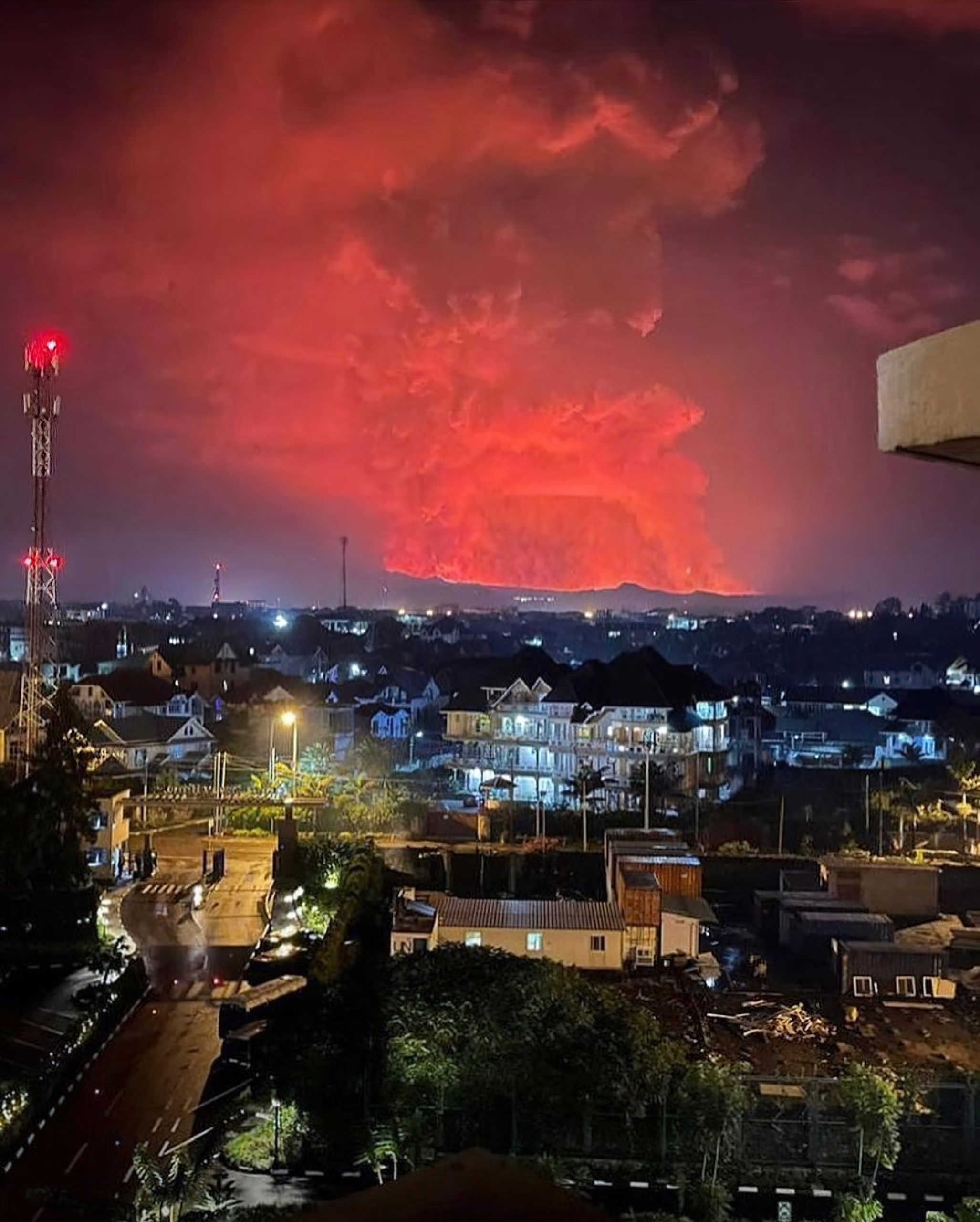 Nyiragongo volcano